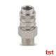 TST 021 Series Brass Nickel Plated 1/4