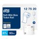 Tork Soft Mid-Size Toilet Paper | Case of 27 | 90m Per Roll | 127520
