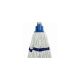 Cisne | Premium Looped Hygiene Stayflat Screw Fit Socket Mop | 200gm | Blue
