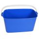 Oblong Plastic Bucket | 55cm | Blue