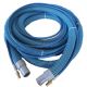 Prochem 7.6 Mtr (25ft) Extension Hose | Vacuum & Solution Hose | With Cuffs | AC2540-HP