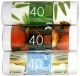 Pedal Bin Liners 15 Litre Scented | Tie Handles | Assorted Fragrances | Roll/40 | Pack/6 | 2573