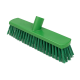 Plastic Washable Hygiene Brush | 12 inch | Green | Stiff