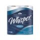 Whisper Classic | Premium Soft White Pure 3 Ply Toilet Roll | Super Soft | Case/40