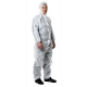 Polypropylene Disposable Overalls per Pair Colour-White,Size-Medium