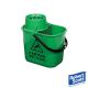Exel Heavy Duty Plastic Mop Bucket 5042 - GREEN