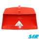 Lucy Hooded Dustpan - Large Heavy Duty - RED