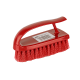 Iron Shaped Scrubbing Brush | Red