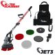 MotorScrubber JET3 Kit | Battery Floor Scrubbing Machine with Solution & Backpack | Pads & Brushes Included | MSJET3
