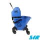 SYR TC20 | 13 Litre Kentucky Mop Bucket & Wringer on Heavy Duty Castors | Blue