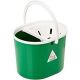Lucy Oval Plastic Mop Bucket | Green