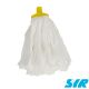 SYRSorb Spun Lace Socket Mop Mini - Cut End #12 - YELLOW SS006