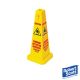 Multi-Lingual High Viz Safety Cone - Large/Tall 91cm - NWSCLM05L (129YL)