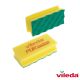 Vileda PurActive Foam Back Scourer Pack/10 Colour-Yellow