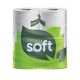 Essentials | Simply Soft 200 | White 2 Ply 200 Sheet Toilet Rolls Case/48 | CTR2200