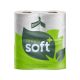 Essentials Simply Soft 320 | Contract White 2 Ply 320 Sheet Toilet Roll | 9 x 4 Packs | Case: 36 | STR320