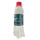 Sundew Hygiene x Cisne | Synthetic Spunlace Hygiene Mop | Screw Fit Socket Mop | Each | Red | HMSS-R