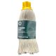 Sundew Hygiene x Cisne | Twine Cotton Hygiene Mop | Screw Fit Socket Mop | 175gm | Each | Yellow | HMTC-Y