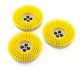 Cimex CR38 16cm Medium Scrub - Yellow Polyprop Brushes Set/3