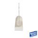 White Semi Enclosed Toilet Brush Set N6 (TB/C) - EACH