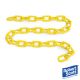 Yellow Plastic Link Chain for Safety Cones | 6 Metre