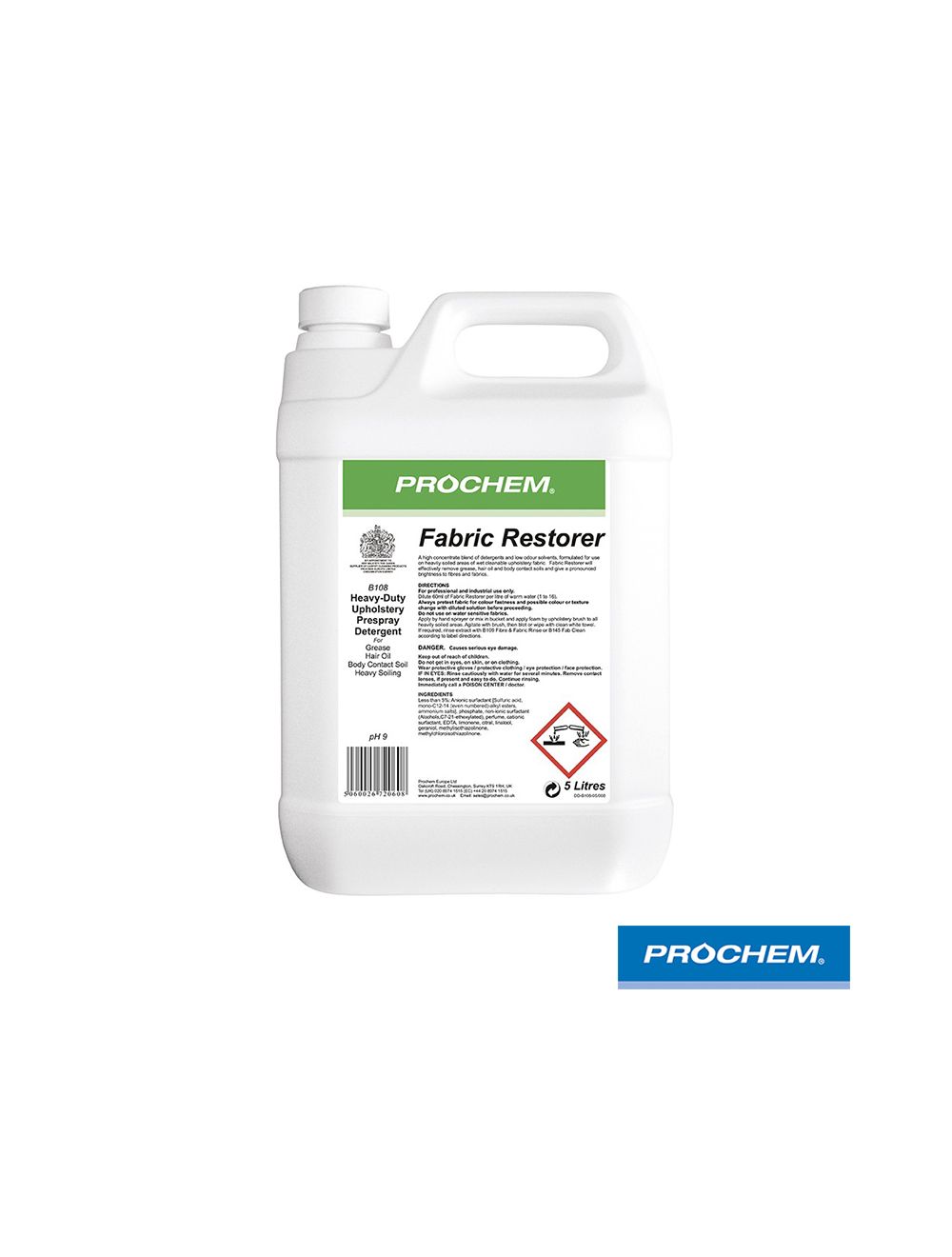 Prochem B108-05 Fabric Restorer 5 Litre