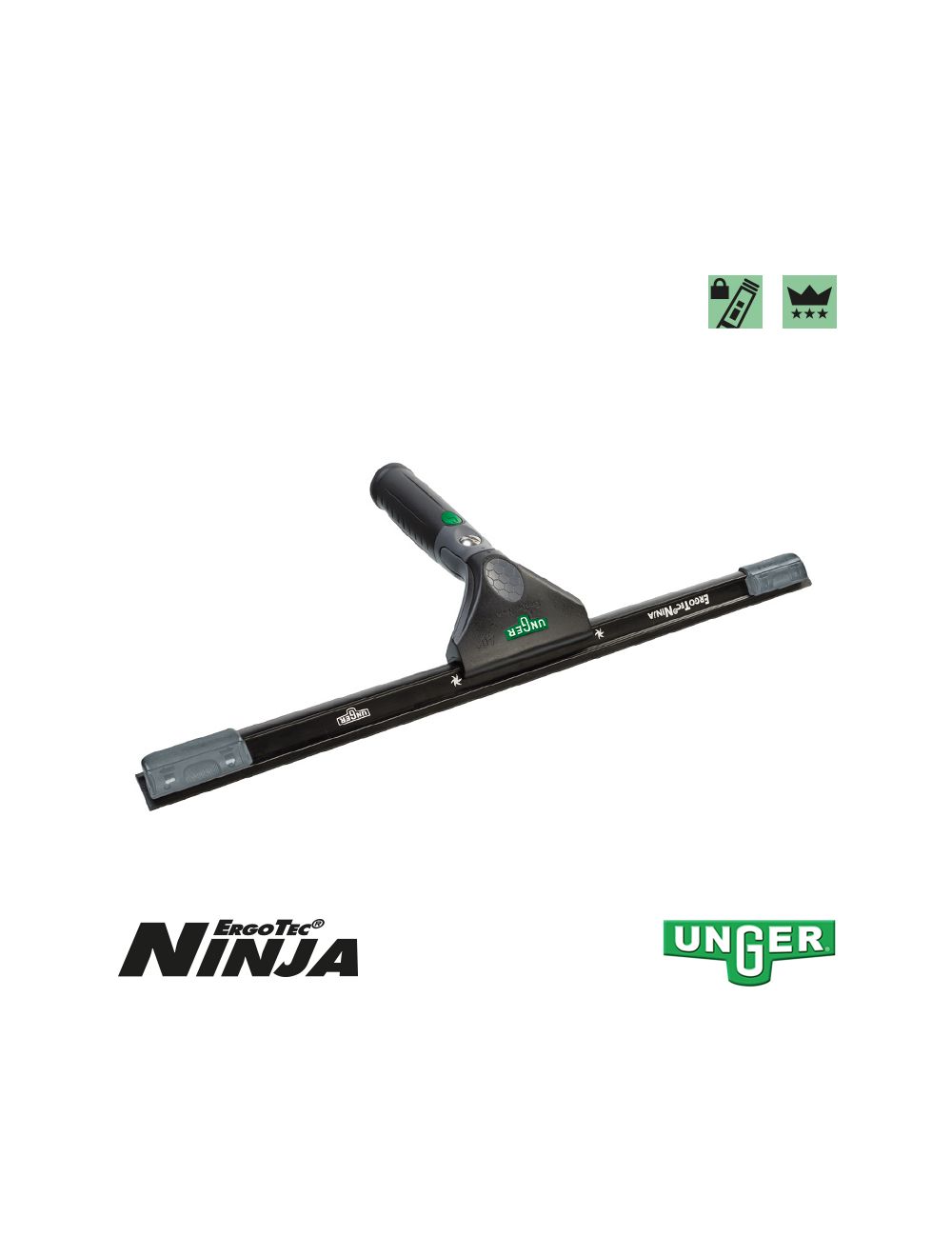 Unger Ninja 12" Squeegee Complete EN300