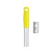 Aluminium Handle with Drilled Holes | 137cm | Yellow