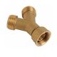 Brass 6mm Y-Piece Connector BYHT6 - EACH