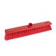Plastic Washable Hygiene Brush | 18 inch | Red | Soft