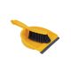 Dustpan & Brush Set | Soft Bristle | Yellow