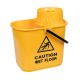 Exel Heavy Duty Plastic Mop Bucket | Yellow