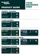 Sundew Hygiene Wall Chart Product Guide | Custom Branded & Product Specific | Colour Coded Cleaning Guide