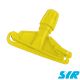 Plastic Kentucky Mop Clip/Holder YELLOW
