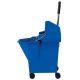 SYR Ladybug / Duo Press Mop Bucket | 9 Litre Kentucky Mop Bucket & Wringer | Blue
