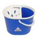 Lucy Oval Plastic Mop Bucket | Blue
