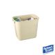 Rectangular Waste Paper Basket 12L BEIGE 1358BE