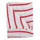 Striped Hygiene Dishcloths Pack/10 Colour-Red