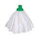 Exel Big White Spunlace Mop Head | Green