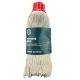 Sundew Hygiene x Cisne | Twine Cotton Hygiene Mop | Screw Fit Socket Mop | 175gm | Each | Red | HMTC-R