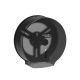 Sundew Hygiene Nova | Mini / Midi Jumbo Toilet Tissue Dispenser | 220m Capacity | Transparent Smoke ABS | TJMDS