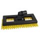 SYR Interchange Swivel Deck Scrub Brush | Yellow