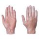 Vinyl Pre Powered Gloves Box/100 | Clear | XL